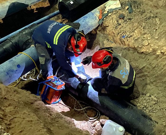 Sustitución de hasta 160mts de cañería PEAD 315 en UPM Fray Bentos