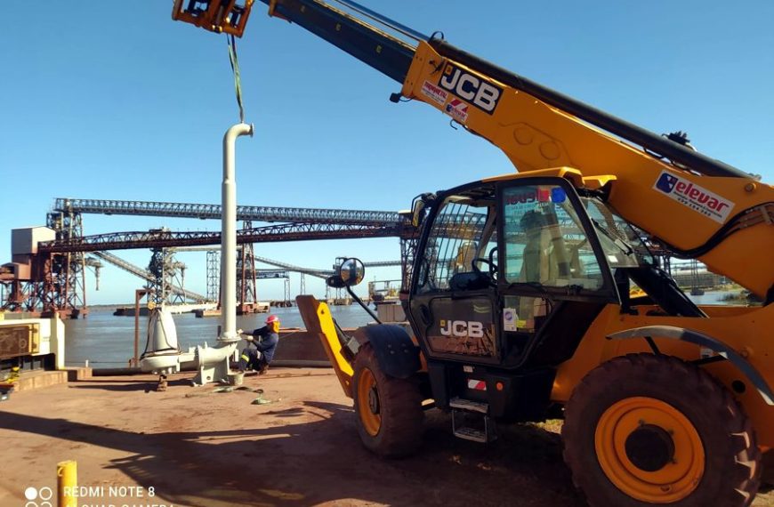 Sistema para prueba hidráulica Navios Nueva Palmira