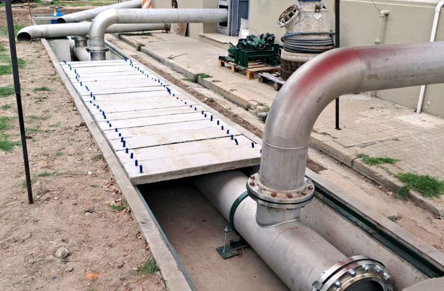 Sistema de impulsion en OSE Fray Bentos