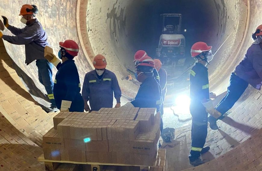 Mantenimiento de hornos de cal en UPM1 y UPM2 desde 2017